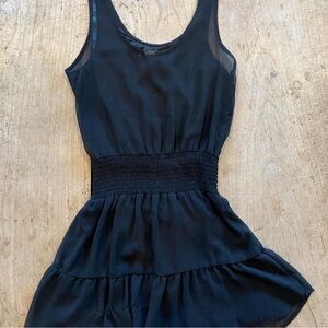 H&M women’s XS mini dress. Sheer back